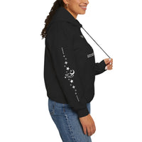 Load image into Gallery viewer, Motivational Hoodie — “My comfort zone is uncomfortable” Graphic Hooded Sweatshirt