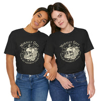 Load image into Gallery viewer, Morally Grey Skull Tee — “Morally Grey Is My Favorite Color” Graphic T-Shirt