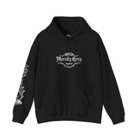 Load image into Gallery viewer, Hoodie — 'Morally Grey' Rose Graphic Hoodie (We See The Red Flags)