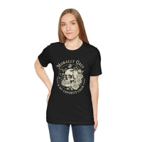 Load image into Gallery viewer, Morally Grey Skull Tee — “Morally Grey Is My Favorite Color” Graphic T-Shirt